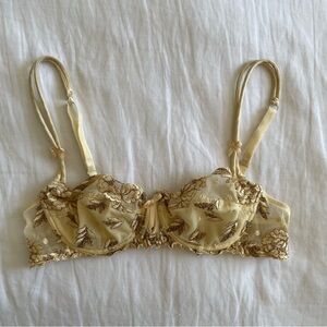 Lisa Charmel Vintage Demi Cup Bra (US 34)